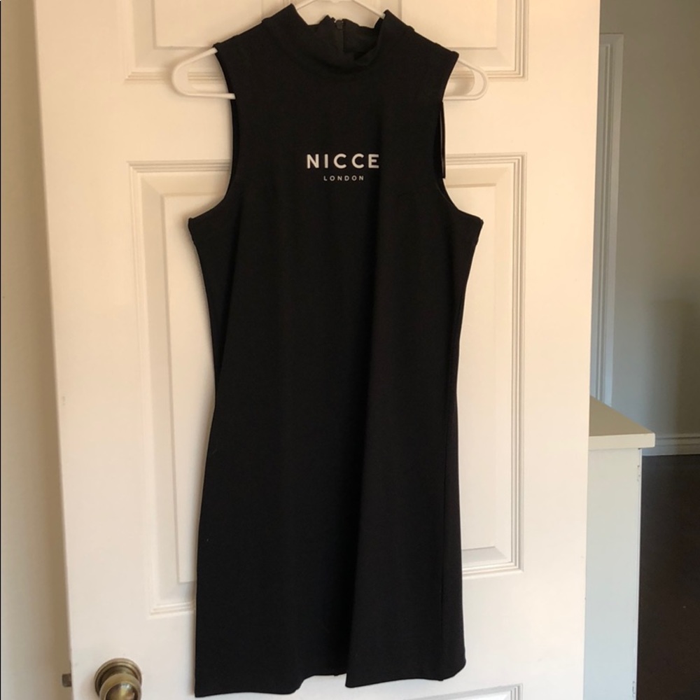 Nicce London high neck shift dress
